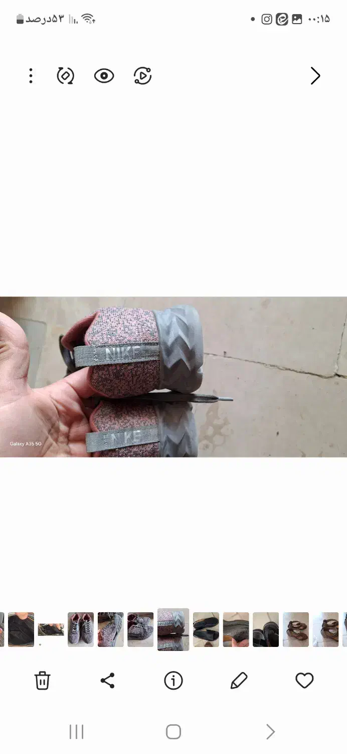 کفش اسپرت وطبی بهاری وصندل همه سایز ۳۷|کیف، کفش، کمربند|اصفهان, شهرک کوثر|دیوار