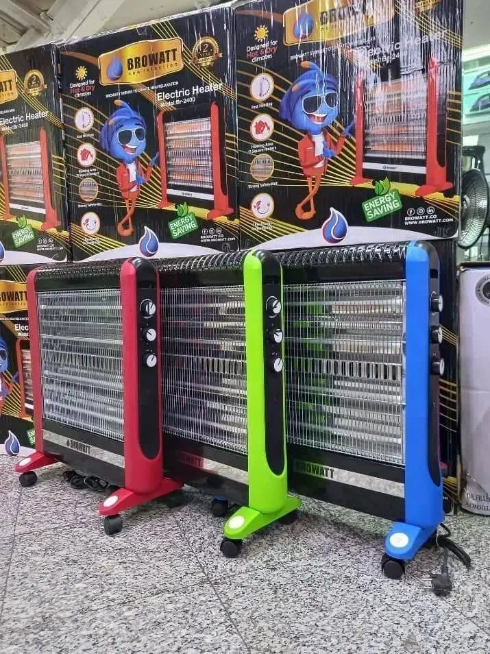 بخاری برقی برووات بخور دار چرخ دار کم مصرف|بخاری، هیتر، شومینه|قم, کیوانفر|دیوار