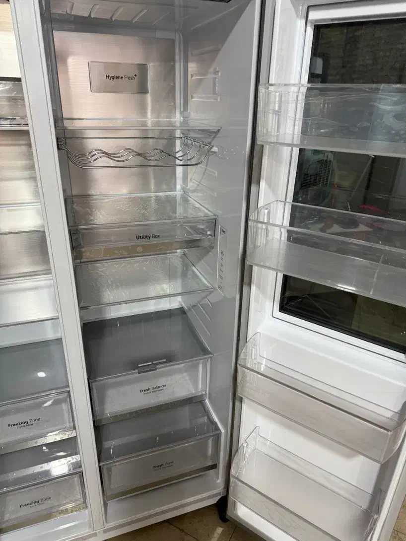 یخچال فریزر ساید بای ساید آکبند نمایشگاهی LG|یخچال و فریزر|تهران, شهرک شریعتی|دیوار