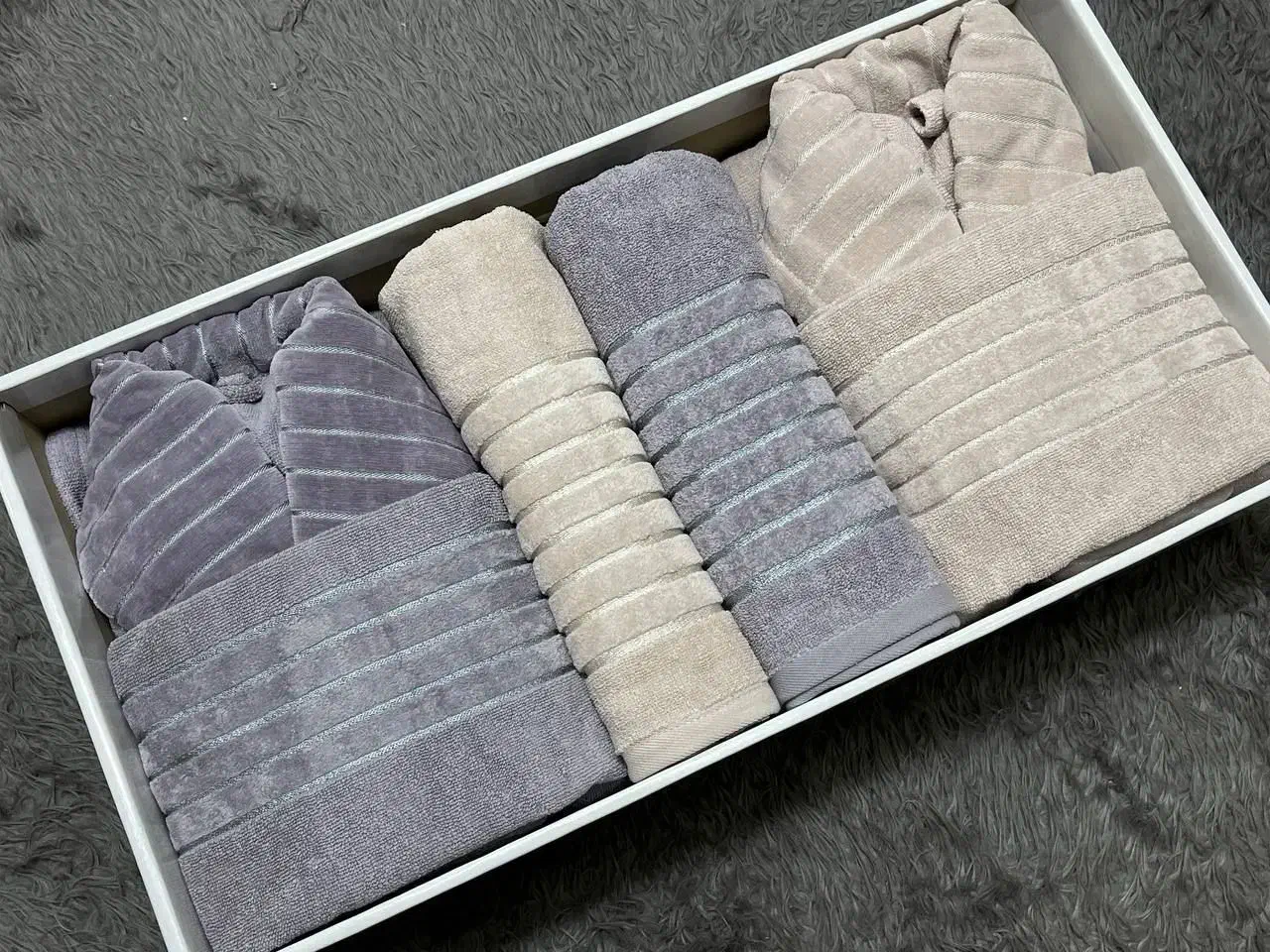 سرویس حوله دوقلو کوتون|سفره، حوله، دستمال آشپزخانه|یاسوج, |دیوار