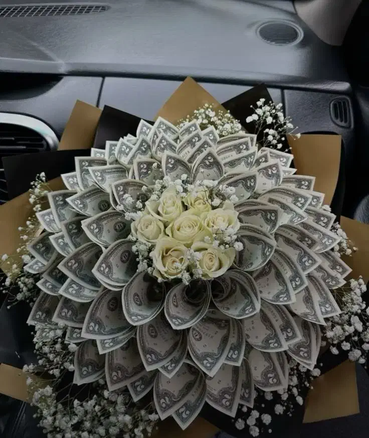 دسته گل ربانی، اسکناس|گل مصنوعی|خرمشهر, |دیوار