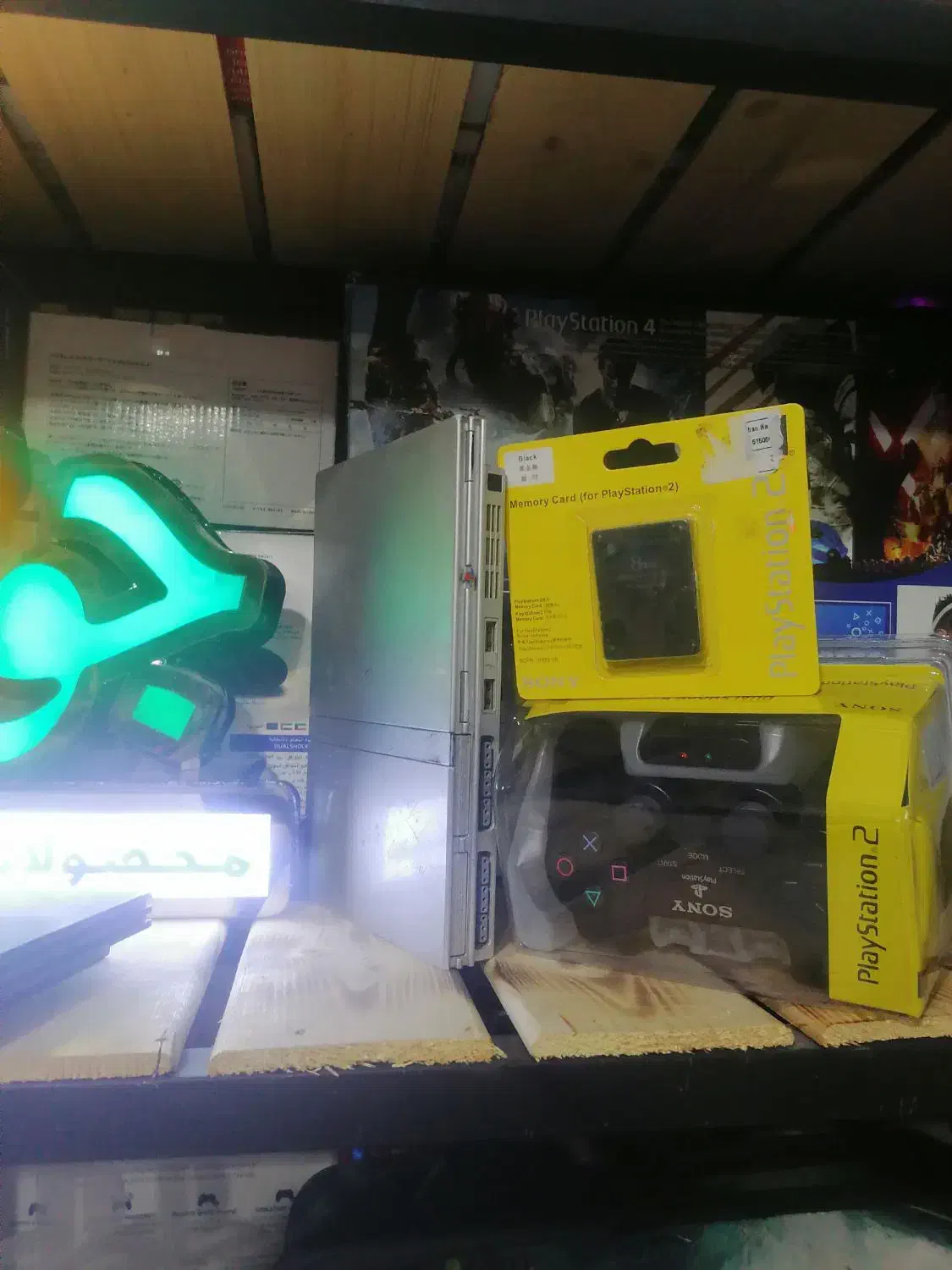 Ps2 اسلیم دو دسته سیم دار و بیسیم فلش خور|کنسول، بازی ویدئویی و آنلاین|نیشابور, شهرک فرهنگیان|دیوار