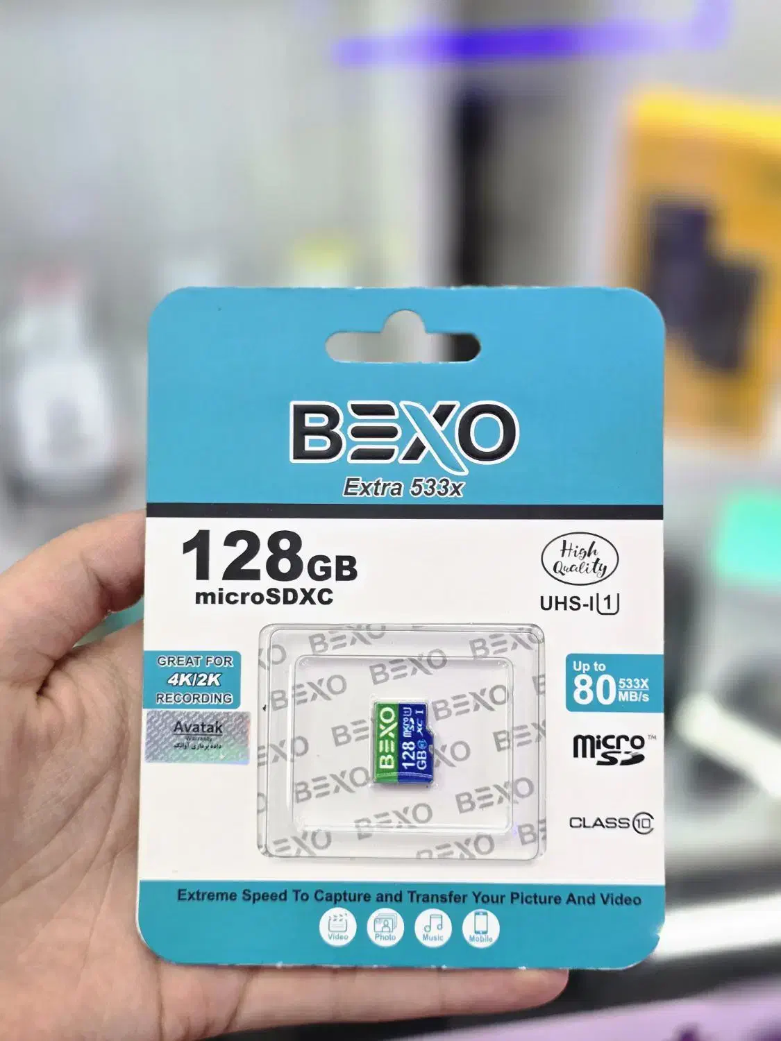 کارت مموری ۱۲۸ گیگ میکرو|لوازم جانبی موبایل و تبلت|تبریز, |دیوار