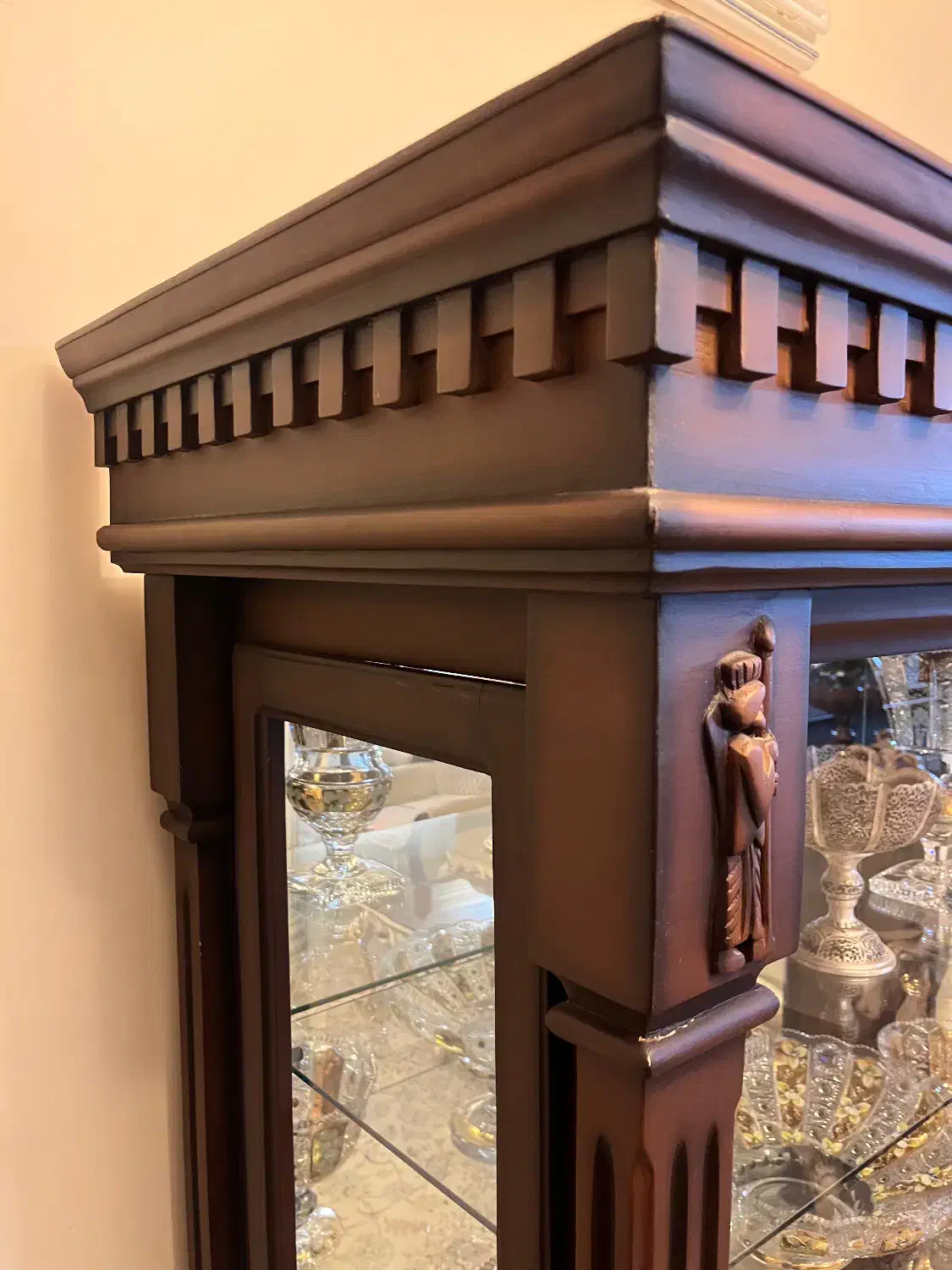 ویترین ، بوفه چوبی|بوفه، ویترین، کنسول|اصفهان, سروستان|دیوار