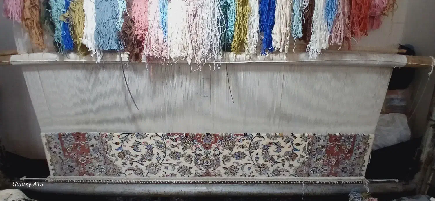 قالی ۹ متر پشمی|فرش|کاشان, امیرکبیر|دیوار