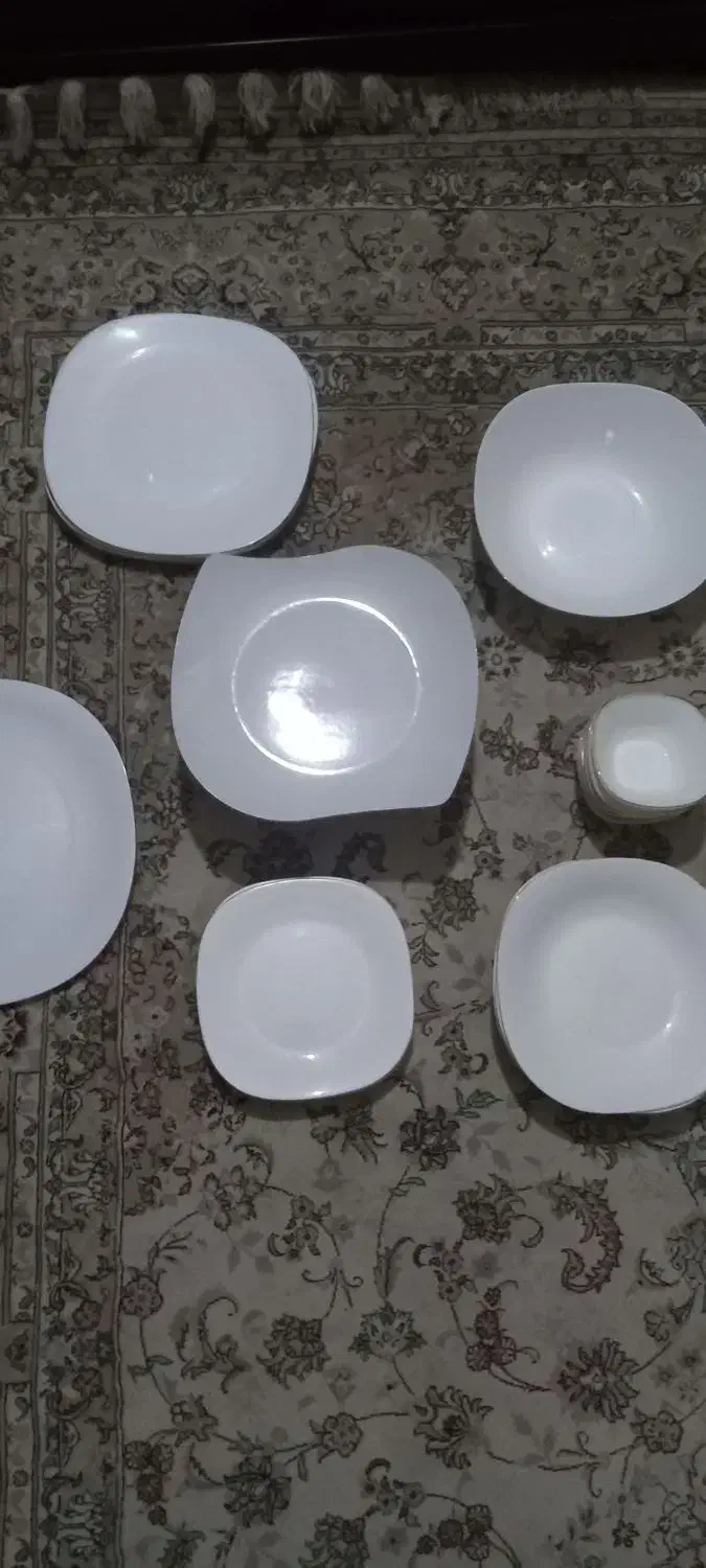 سرویس شش نفره آرکوپال|ظروف سرو و پذیرایی|مسجد سلیمان, |دیوار