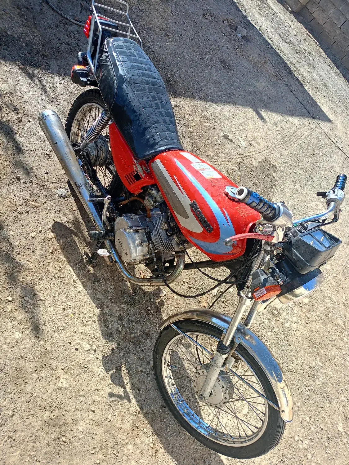 موتور مزایده مدل ۸۵|موتورسیکلت|تویسرکان, |دیوار