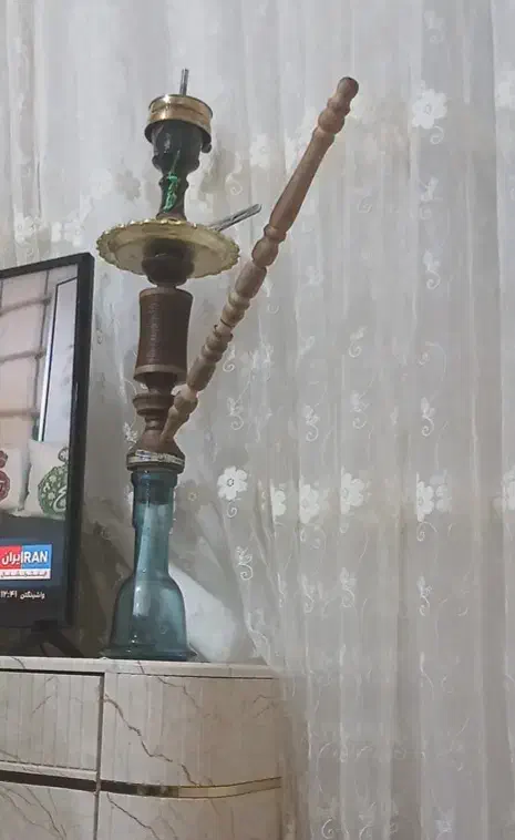 دو عدد قلیان|کلکسیون و سرگرمی|دیواندره, |دیوار