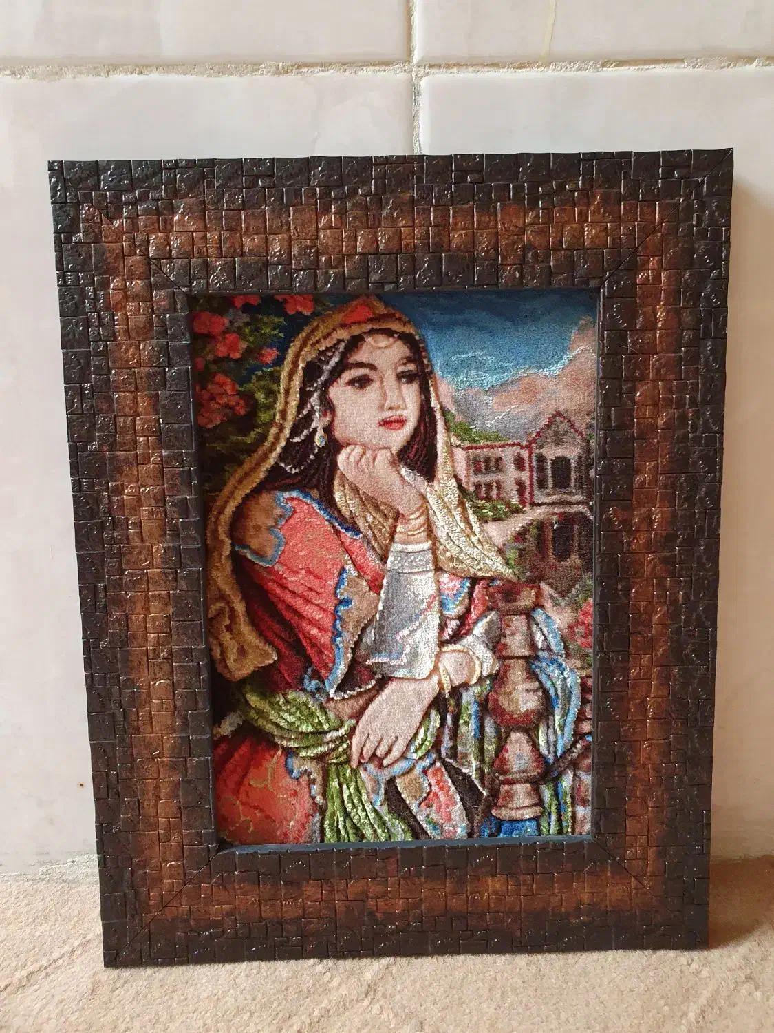 تابلو فرش دستبافت|تابلو فرش|بجنورد, |دیوار