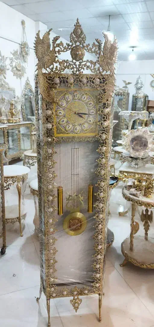 ساعت ایستاده برنز|ساعت دیواری و تزئینی|دزفول, |دیوار