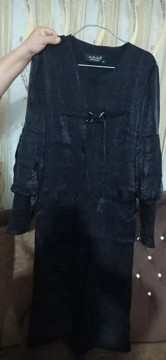 مانتوی مشکی براق|لباس|مرند, |دیوار