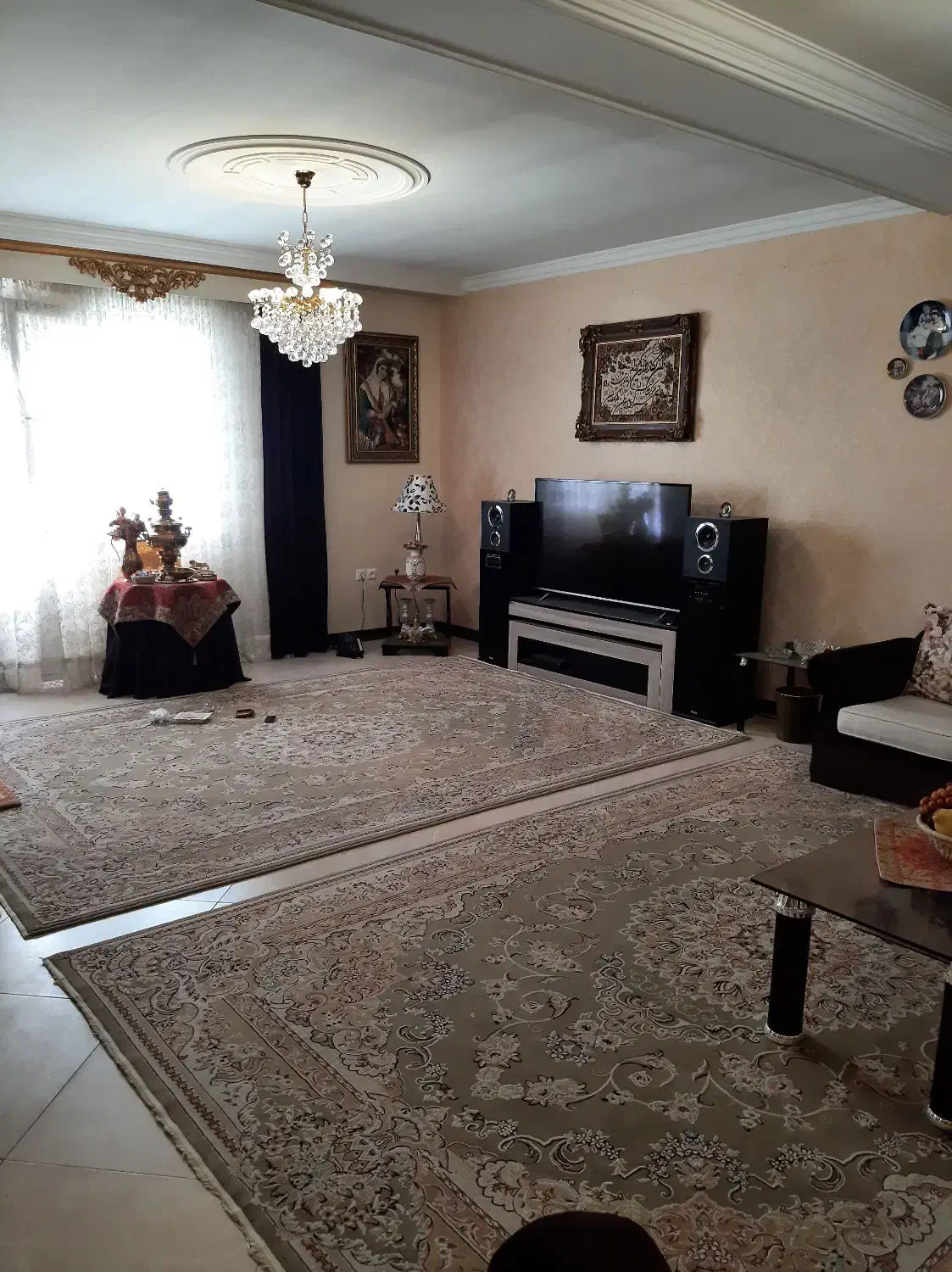 لوستر برنجی|لوستر و چراغ آویز|کرج, کوی مهر|دیوار