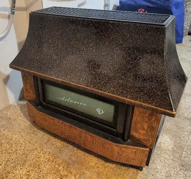 بخاری طرح شومینه آدونیس|بخاری، هیتر، شومینه|ارومیه, |دیوار