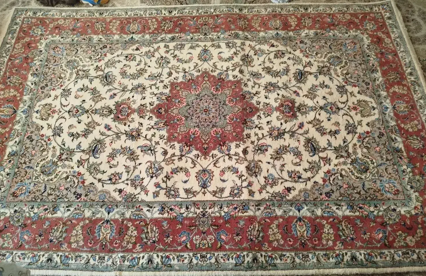 فرش دستبافت 6متری پشم|فرش|کاشان, فاز ۲ ناجی آباد|دیوار