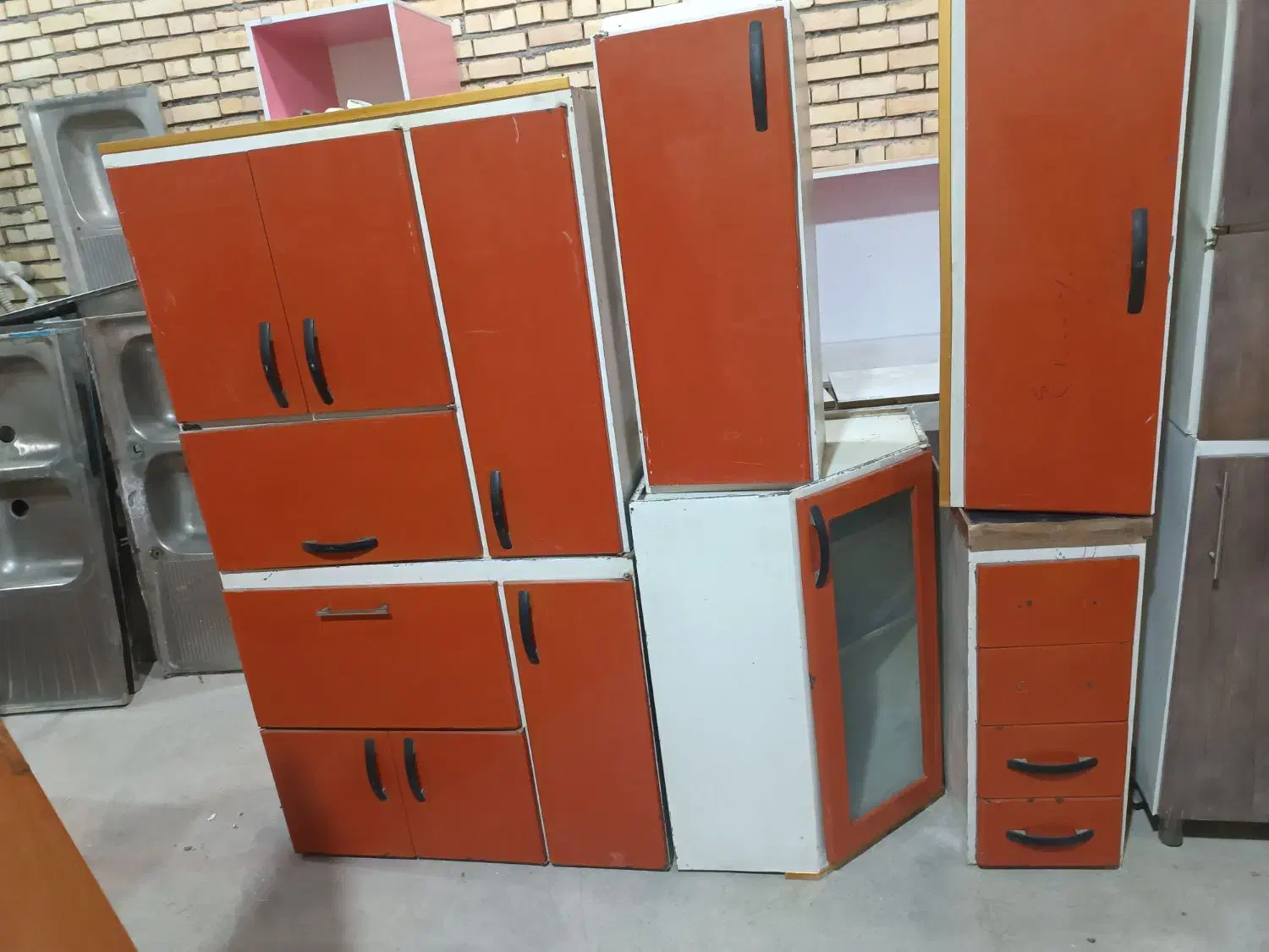 فروش ۲دست کابینت فلزی دست دوم|مصالح و تجهیزات ساختمان|بهبهان, |دیوار