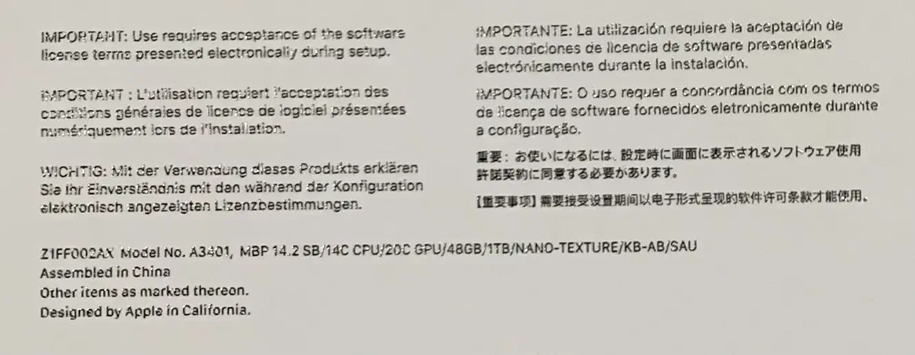 مک بوک پرو ۲۰۲۵ خاص mac book bro 2025 high spec|رایانه همراه|تهران, اقدسیه|دیوار