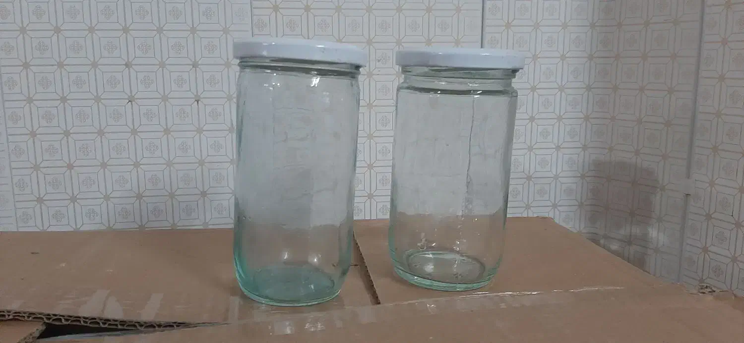 شیشه نیم کیلویی مربای عسل|ظروف نگهدارنده، پلاستیکی، یک‌بارمصرف|تبریز, |دیوار