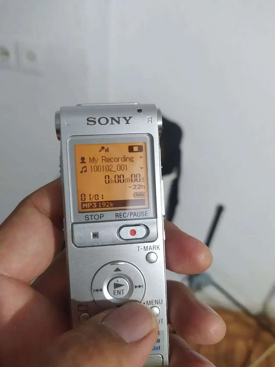 رکوردر سونی بسیار تمیز|پخش‌کننده همراه|تهران, پونک|دیوار