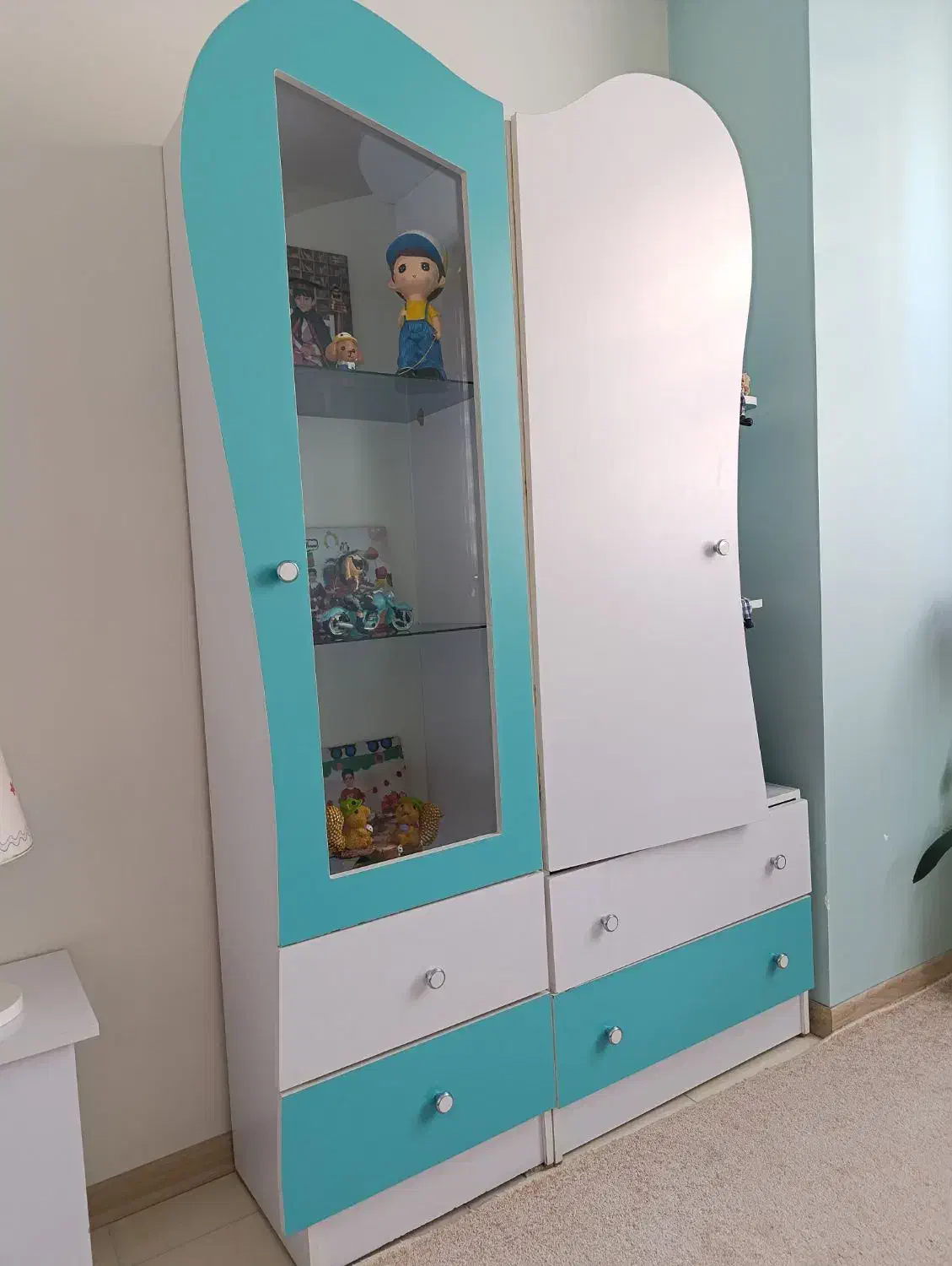 کمدوتخت کودک ونوجوان|تخت و سرویس خواب|تبریز, |دیوار