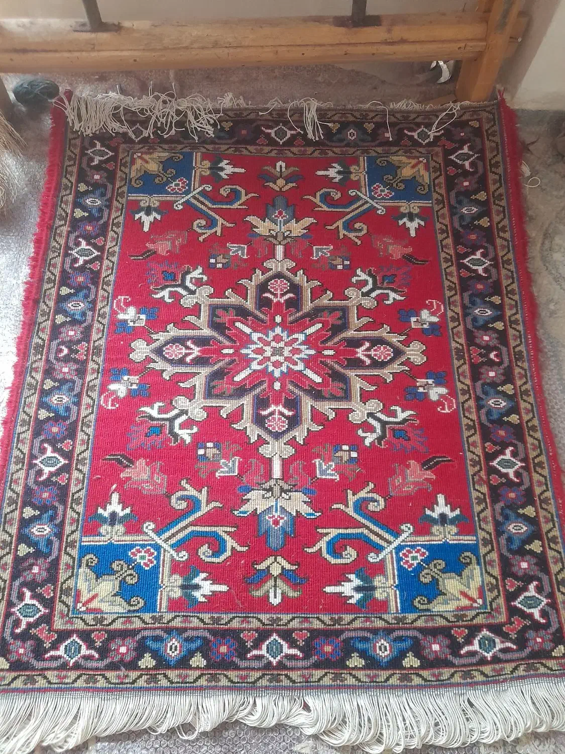 فرش نیم متری هریس|فرش|باسمنج, |دیوار