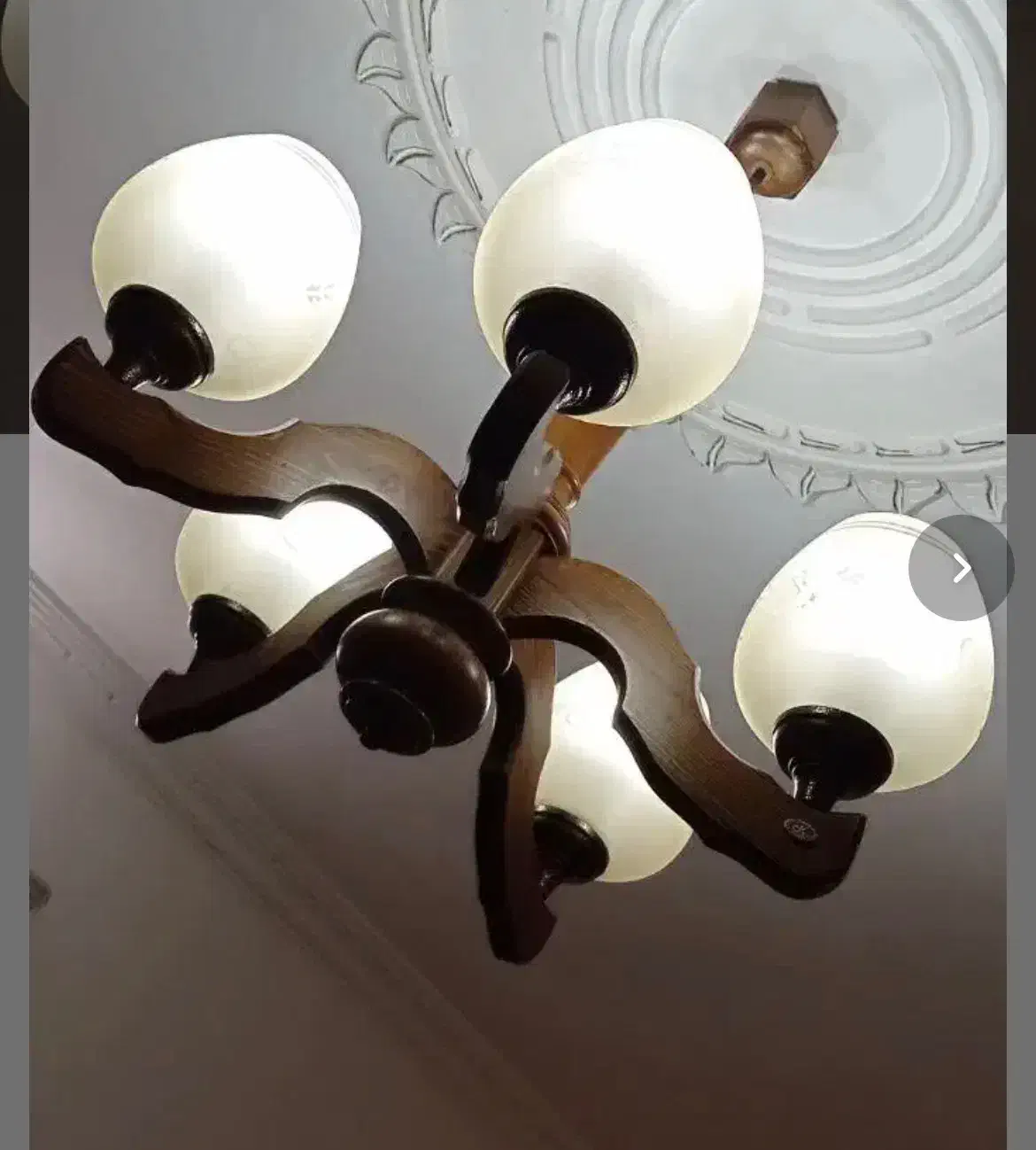 لوستر چوبی|لوستر و چراغ آویز|اصفهان, مهدی آباد|دیوار