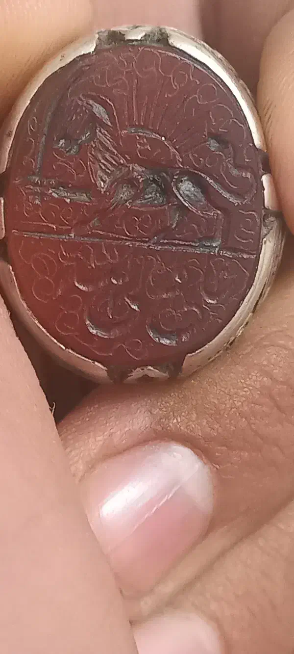 انگشتر  عقیق|کلکسیون اشیاء عتیقه|یزد, |دیوار