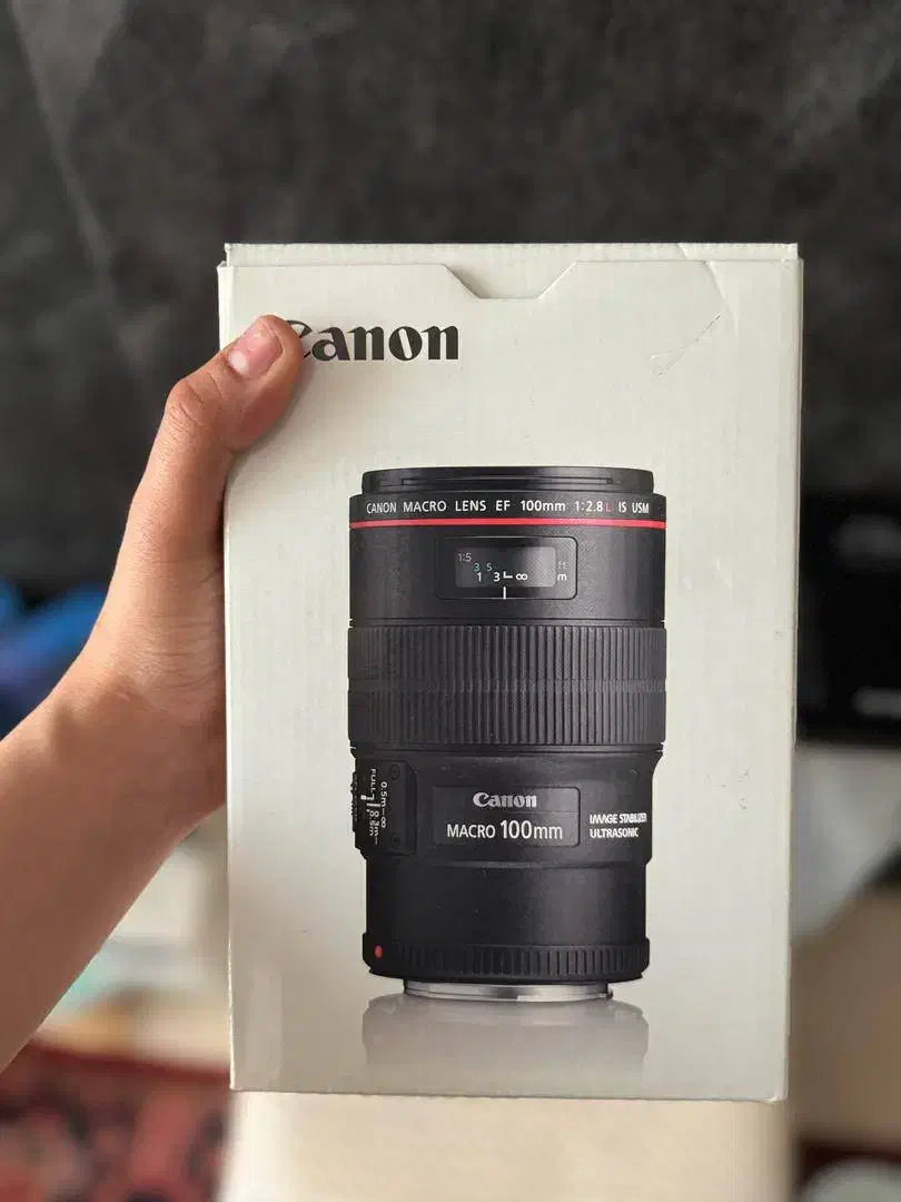 لنز canon EF 100MMF/2.8L macro|دوربین عکاسی و فیلم‌برداری|تهران, ارم|دیوار