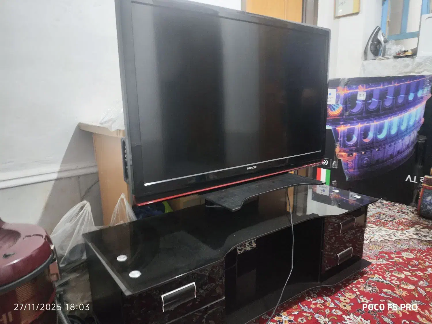 تلویزیون هیتاچی|تلویزیون و پروژکتور|داراب, |دیوار