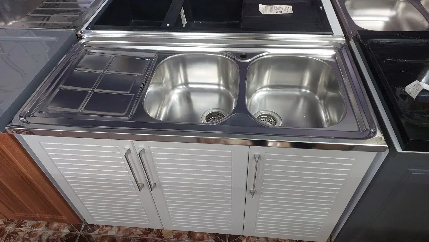 سینک ظرفشویی اخوان لگن گود|مصالح و تجهیزات ساختمان|ملایر, |دیوار