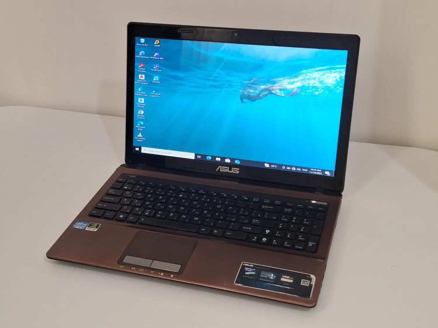 فروش لپتاپ ASUS A53S|رایانه همراه|بوشهر, |دیوار