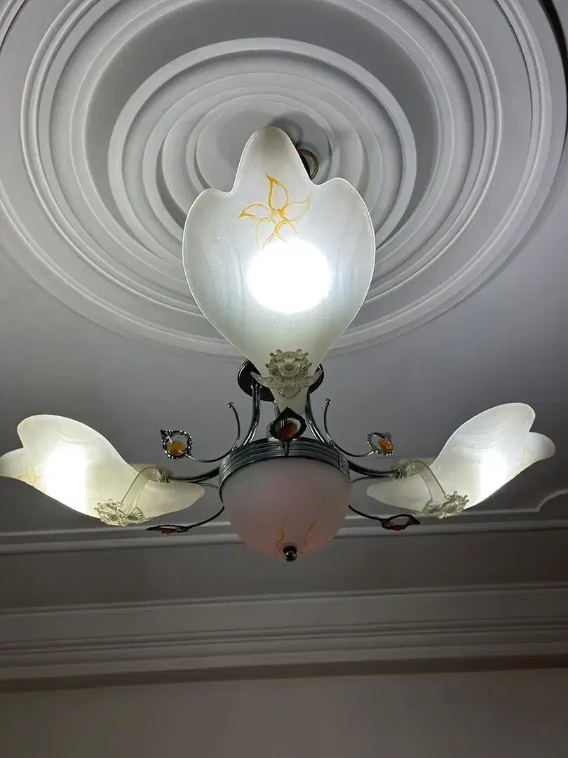 لوستر|لوستر و چراغ آویز|گنبد کاووس, |دیوار