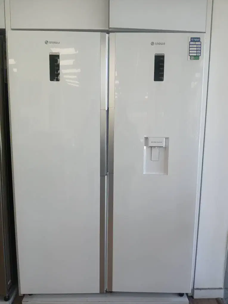 یخچال و فریزر دوقلو اسنوا جادار، شیک، هوشمند|یخچال و فریزر|فسا, |دیوار