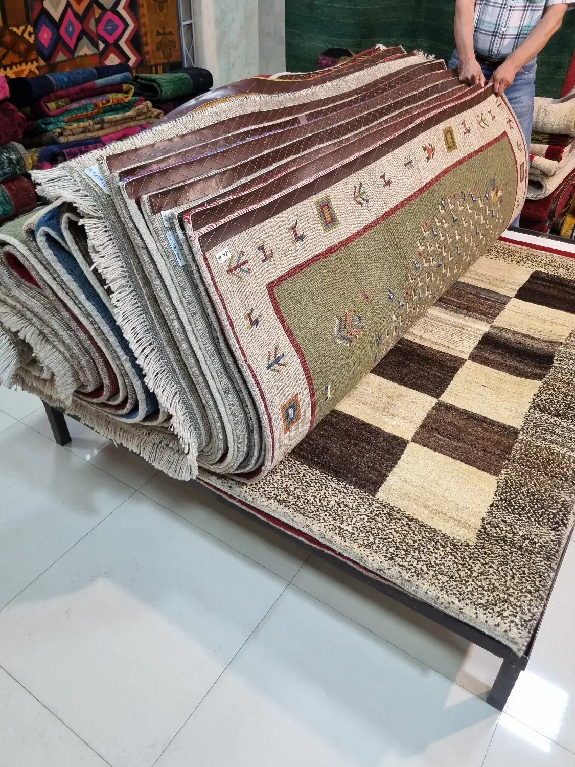 فروش تخصصی انواع گبه دستباف در استان البرز و کرج|گلیم، جاجیم، گبه|کرج, عظیمیه|دیوار