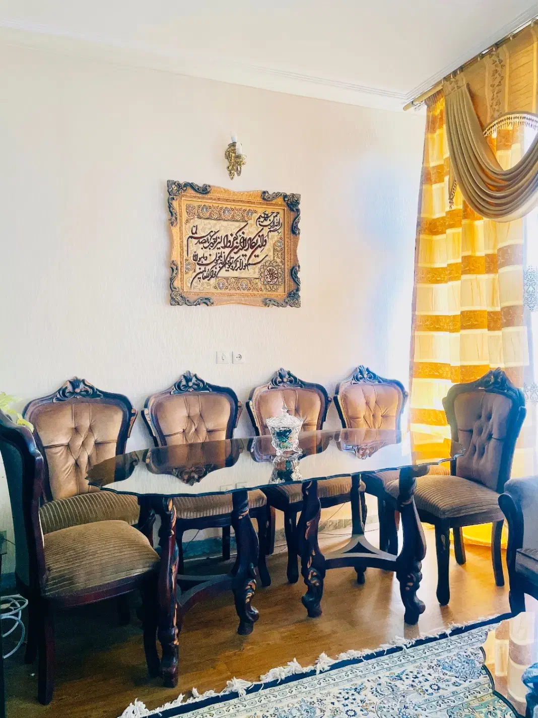 میز غذاخوری ۶ نفره|میز و صندلی غذاخوری|تهران, دهکده المپیک|دیوار