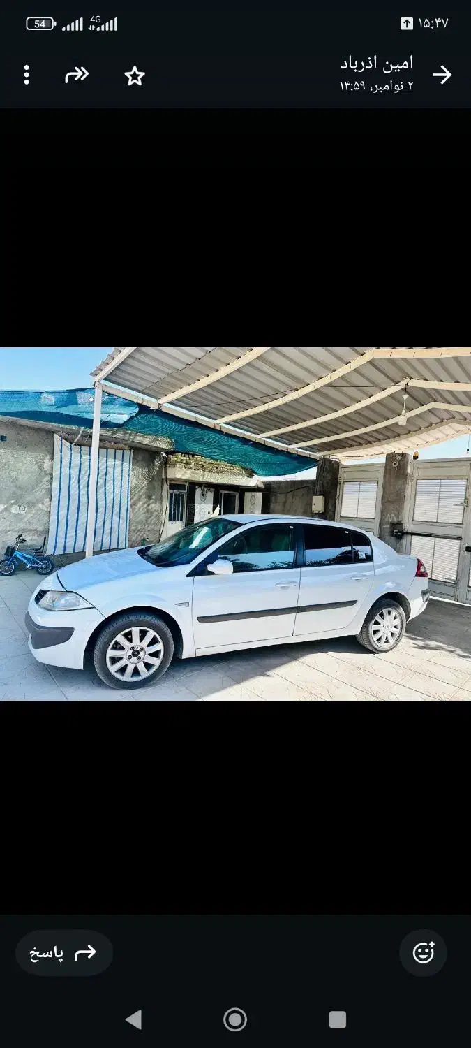 مگان مدل 91|خودرو سواری و وانت|ششده و قره بلاغ, |دیوار