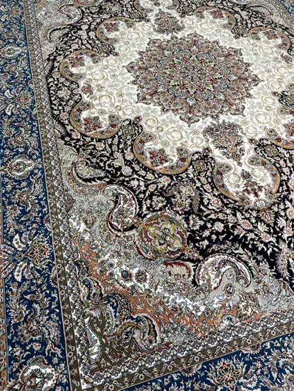 یک جفت فرش ۹ متری زمرد مشهد|فرش|مشهد, ایثارگران|دیوار