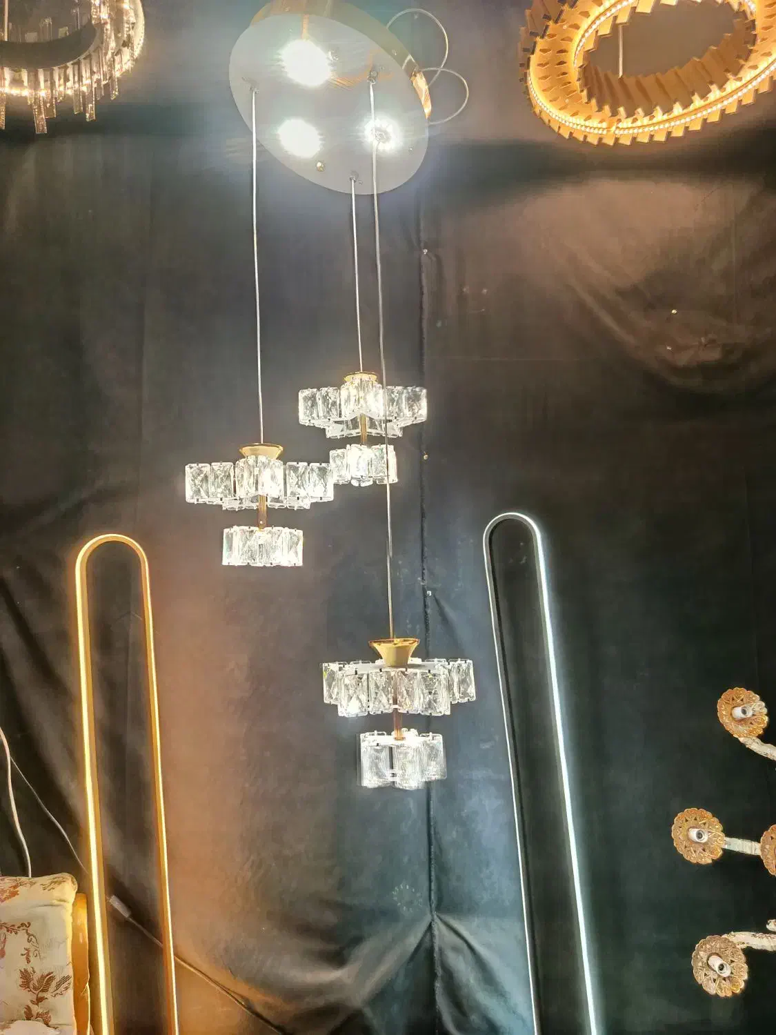کریپسی سه ستاره|لوستر و چراغ آویز|تبریز, |دیوار