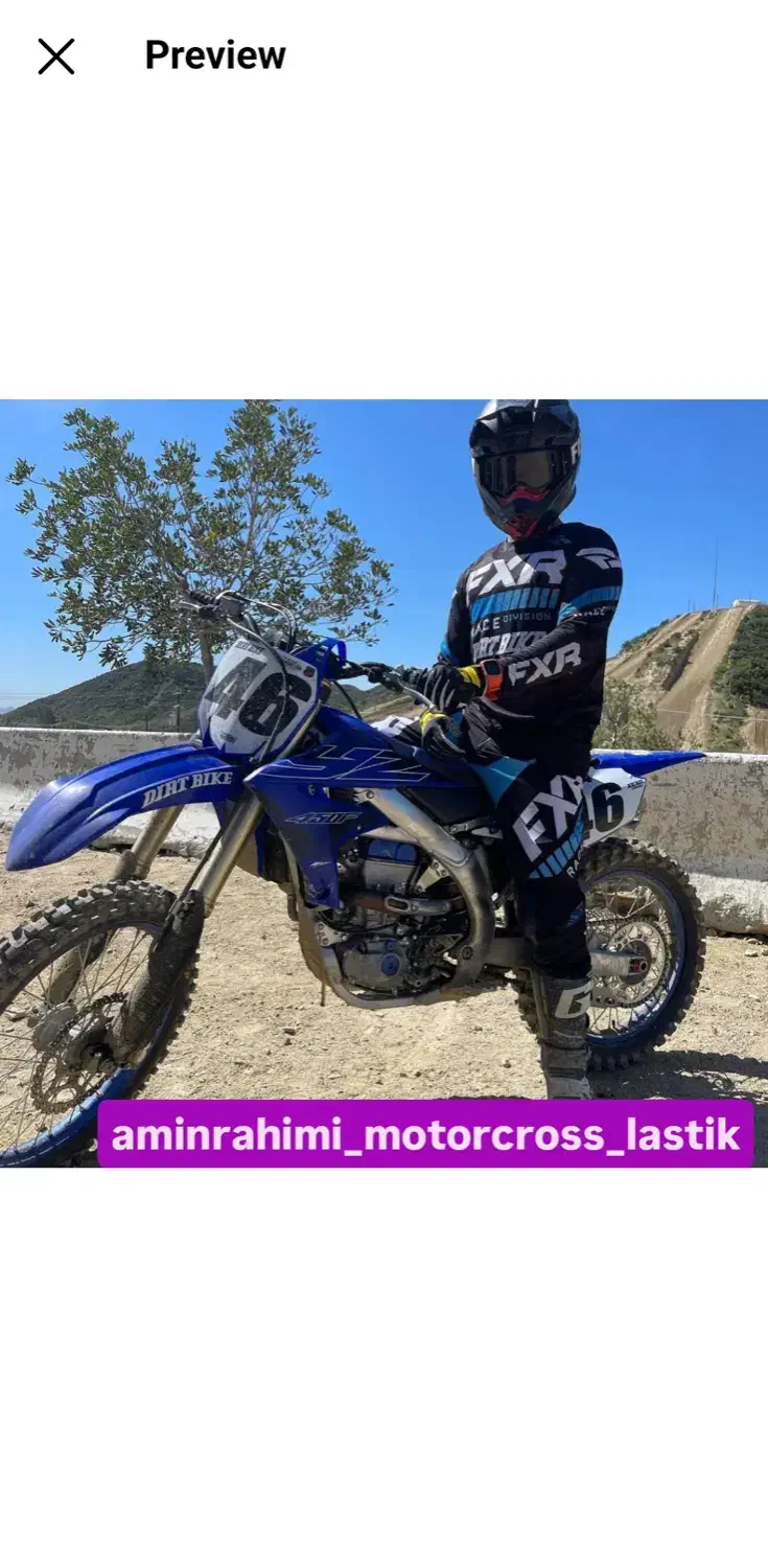Motocross enduro trail motor amincross|موتورسیکلت|تهران, دهکده المپیک|دیوار