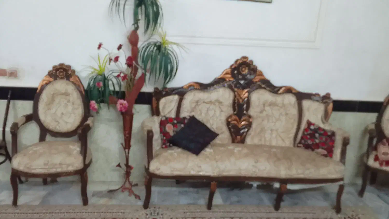 مبل سلطنتی سالم ونو|مبلمان خانگی و میز عسلی|تربت جام, یحیی آباد|دیوار