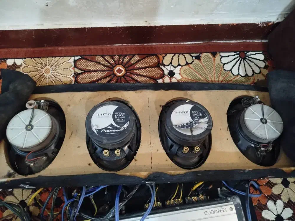 ۴تا باند پایونر  و آمپلی کنوود|صوتی و تصویری|اهواز, کوروش|دیوار