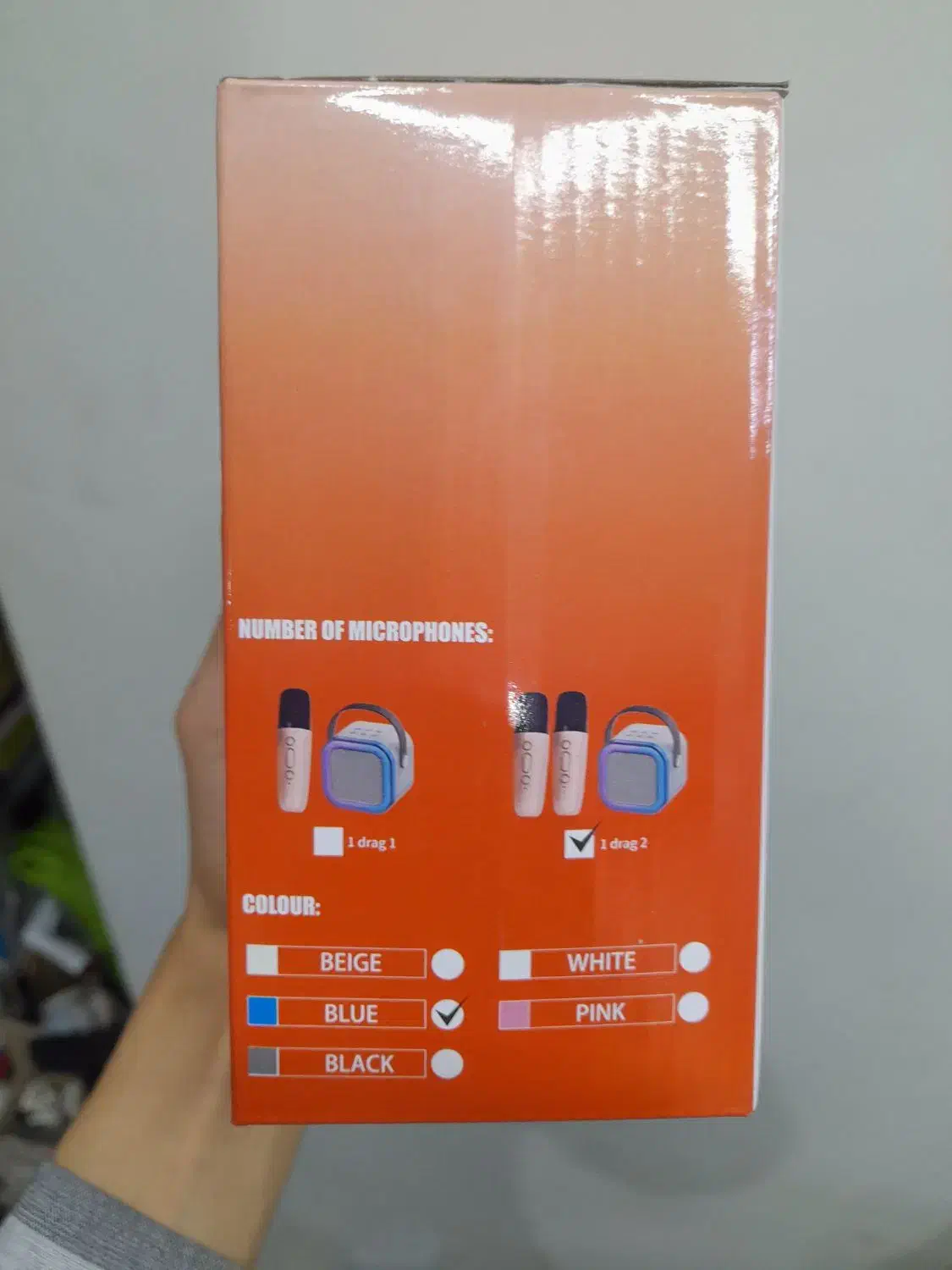 اسپیکر دو میکروفون دار k12|پخشکننده همراه|کرمانشاه, |دیوار