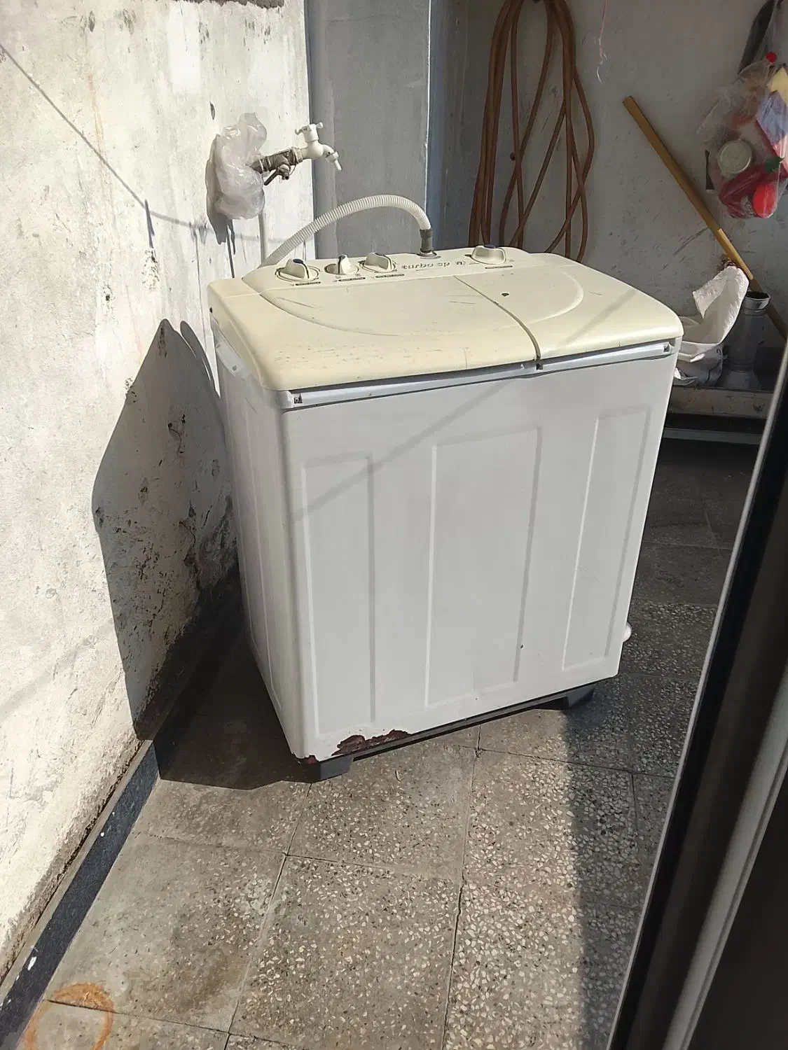 ماشین لباسشویی دوقلو|ماشین لباسشویی و خشککن لباس|دهدشت, |دیوار