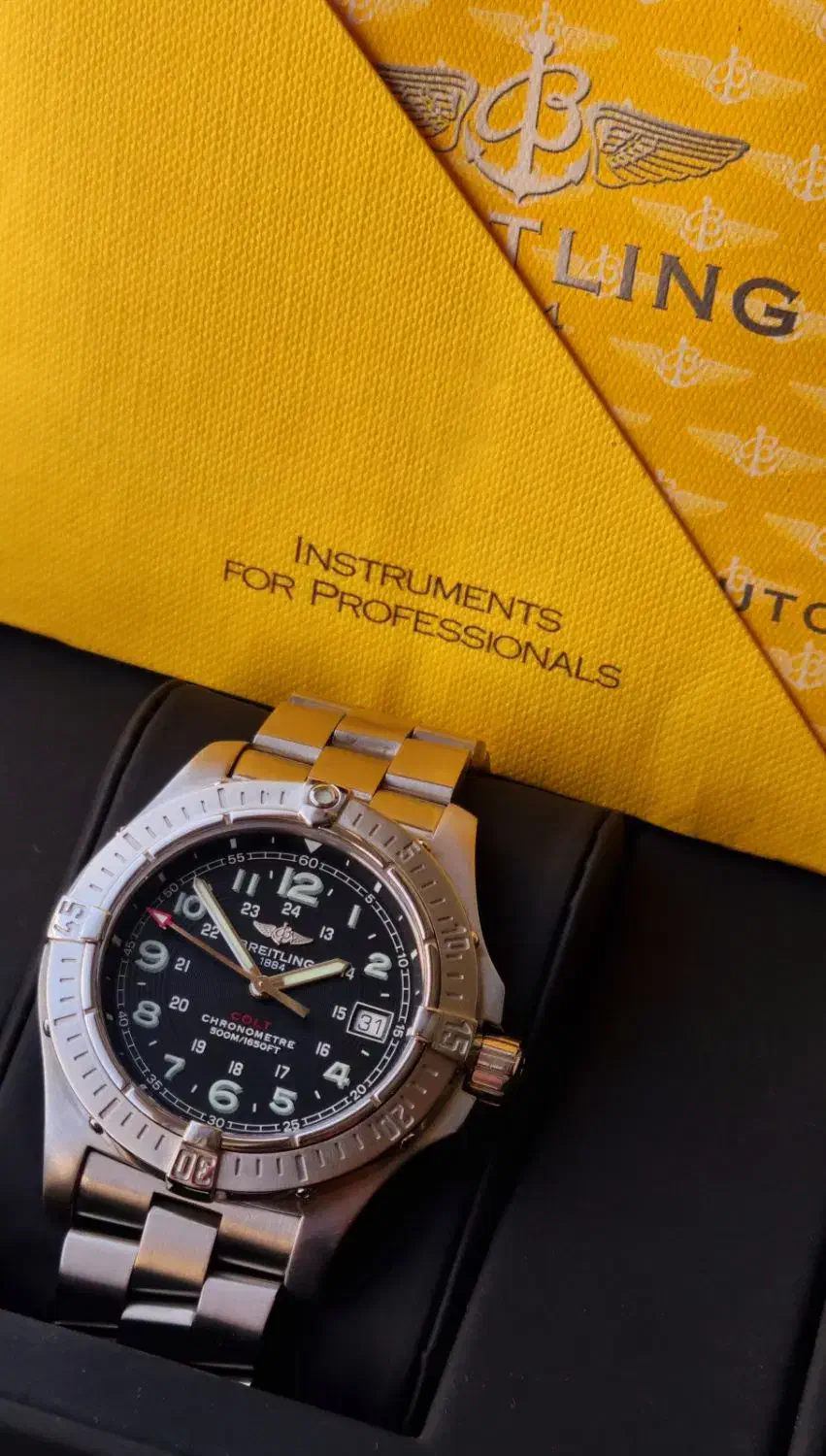 ساعت برایتلینگ مدل کلت اورجینال سوئیسی(امگا،رولکس)|ساعت|تهران, نیلوفر|دیوار