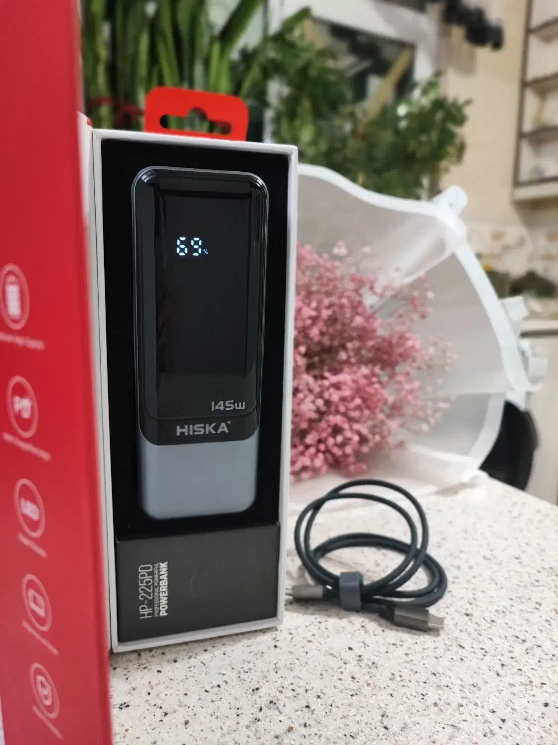پاور بانک هیسکا 145 وات سوپرفست شارژ ۴۰ هزار|لوازم جانبی موبایل و تبلت|کرج, کارخانه قند|دیوار