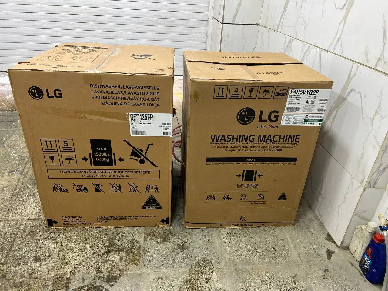 کارتن یخچال،لباسشویی،ظرفشویی،تلوزیون ال جی|تلویزیون و پروژکتور|چهاردانگه (تهران), |دیوار