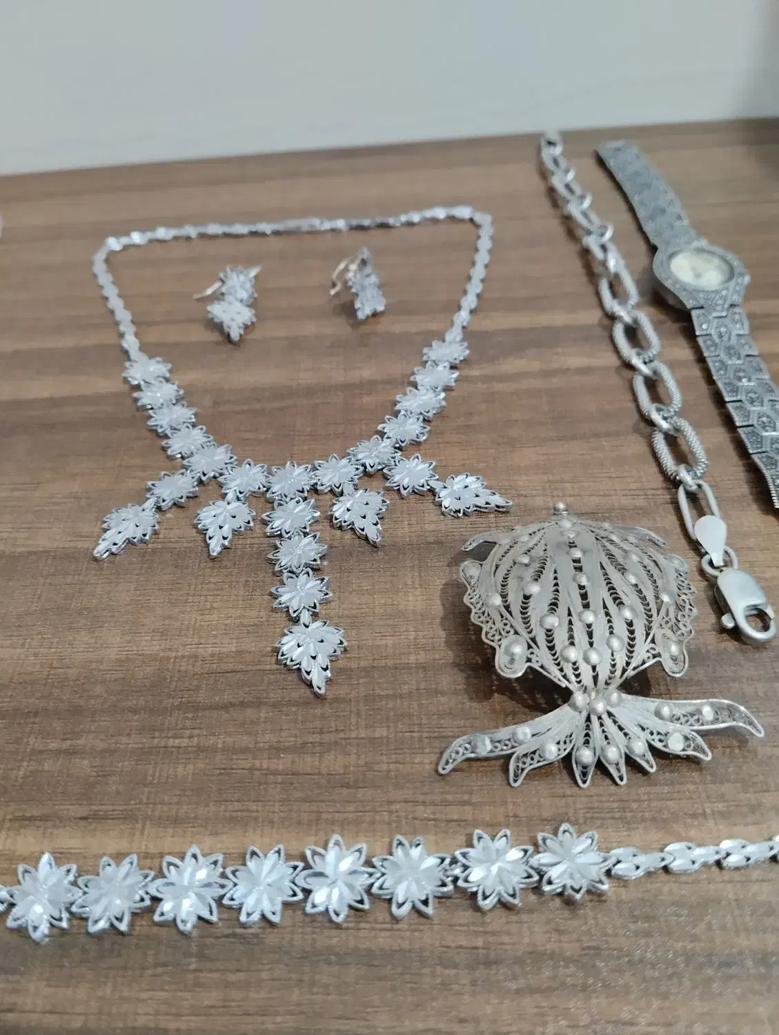 سرویس ساعت نقره 925|جواهرات|کرج, دهقان ویلا|دیوار