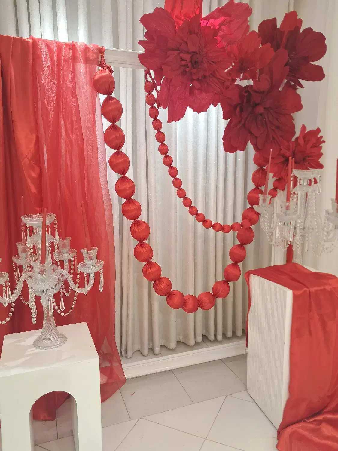 سالن یلدایی نوعروس بادکور شیک وقیمت ویژه|خدمات پذیرایی، مراسم|قزوین, |دیوار