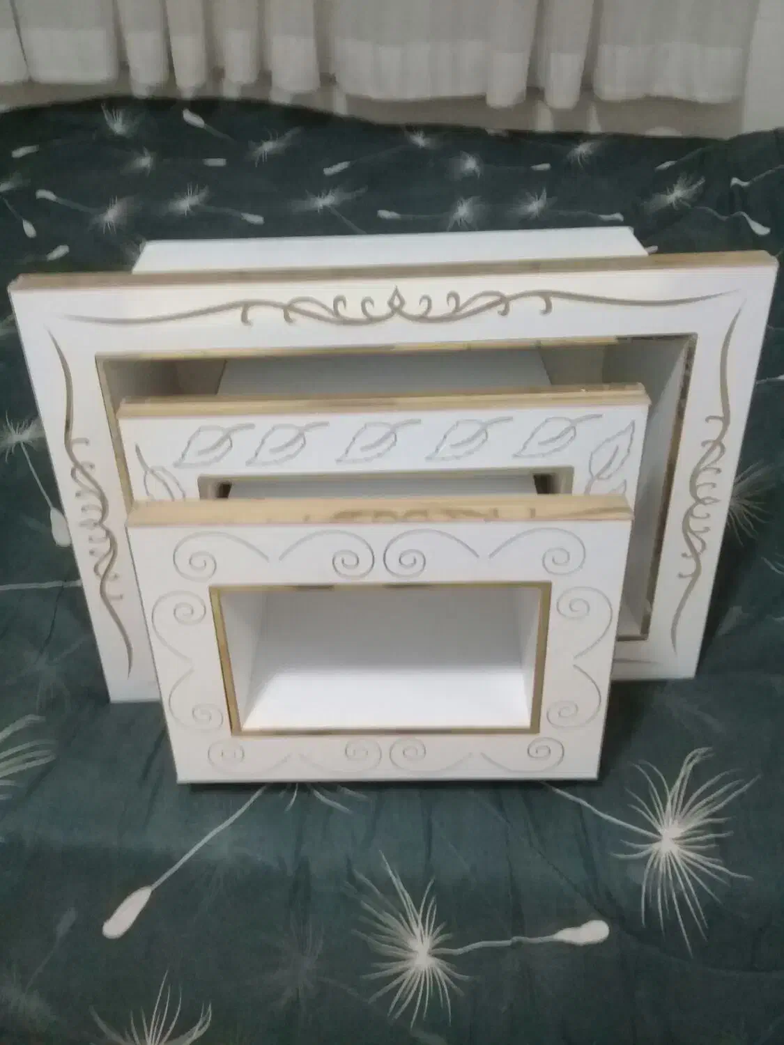 سه عددباکس ام دی اف سالم وسنگین|کتابخانه، شلف، قفسه‌های دیواری|کرمانشاه, |دیوار