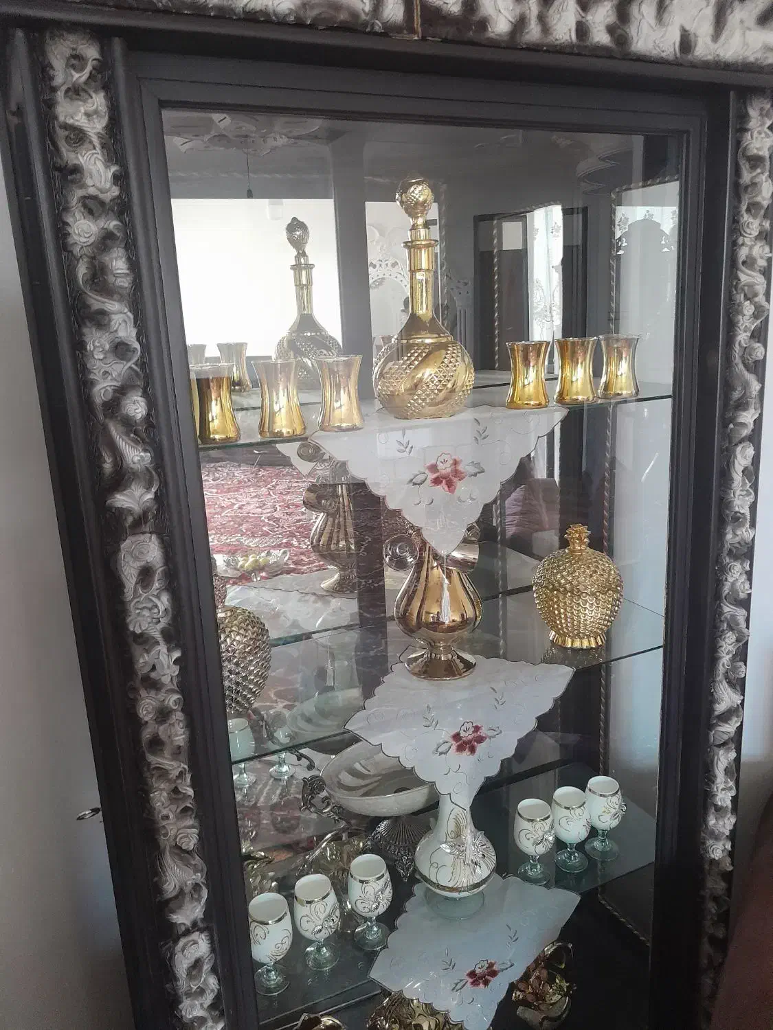 بوفه در حد نو|بوفه، ویترین، کنسول|بناب, |دیوار