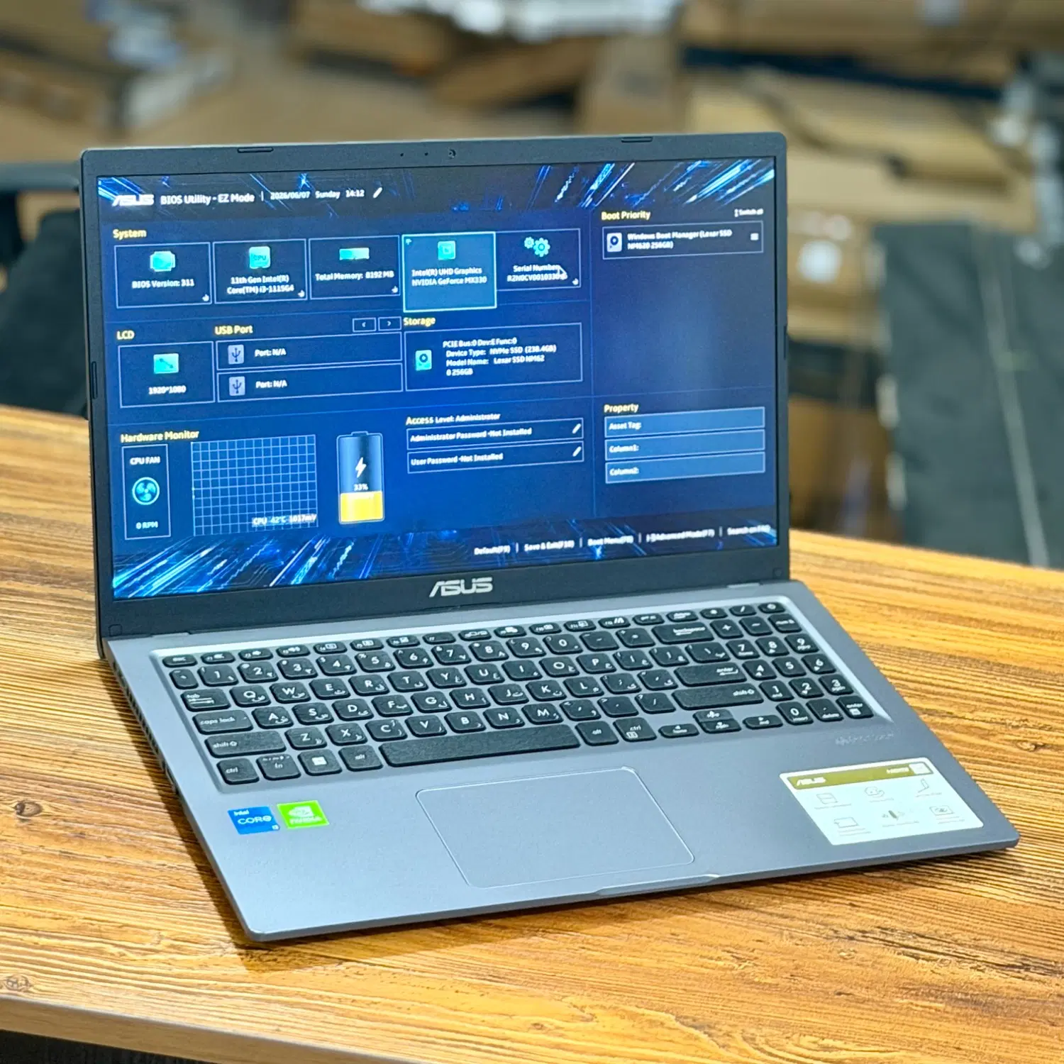 لپتاپ ASUS X515E/ اقتصادی، سریع و خوشقیمت|رایانه همراه|شیراز, ملاصدرا|دیوار